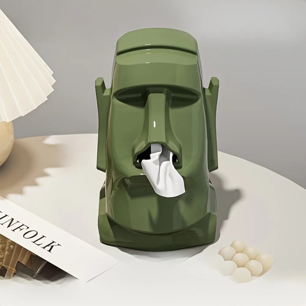 Soporte de yeso para toallitas universales, auriculares de mesa